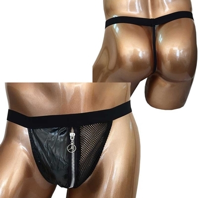 <BadDaddy>オープンジッパーショーツ(Z−001)ブラック <BadDaddy>オープンジッパーショーツ(Z−001)ブラック