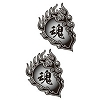 タトゥーシール 魂