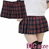 超ミニチェックスカート単品 BIG