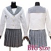 私立学園のセーラー服(中間服) BIG