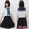 インターナショナルスクールのセーラー服(夏服) M