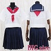ミッション系中高一貫校のセーラー服(夏服) BIG