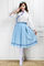 中華風バーチャルアイドル衣装 ブルー